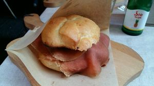 All vegan!! at Pan8 in Bologna