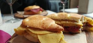 ban ban sandwich at Pan8 in Bologna