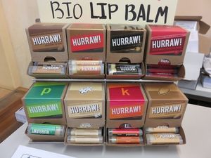 vegan lip balm, Biomarkt, Kortrijk at Biomarkt in Kortrijk