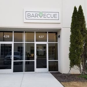 Outside shot at Barvecue in Cornelius