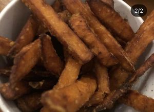 Sweet potato fries  at Bareburger in Forest Hills