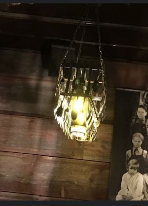 Decoration lighting  at Bareburger in Forest Hills