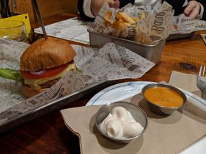 Beyond burger, fries, sauces at Bareburger in Forest Hills