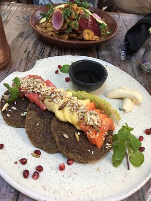Pancakes at Farm To Table in Tulum