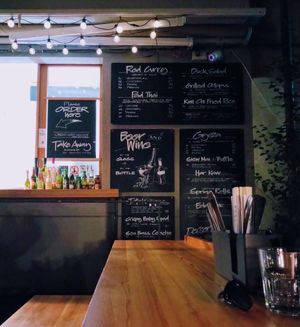 Menu at Silk in Korcula