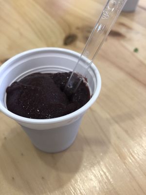 Acai ice  at Açaí Healthy Food in Coimbra