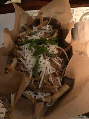 Vegan poutine  at Argosy in Atlanta
