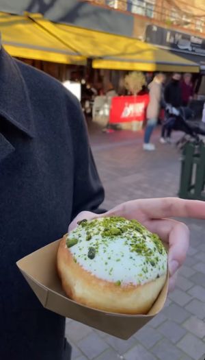   at Happy Donuts in West London