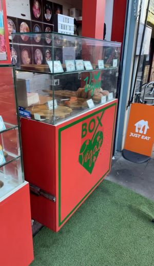   at Happy Donuts in West London