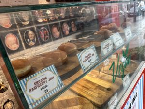   at Happy Donuts in West London