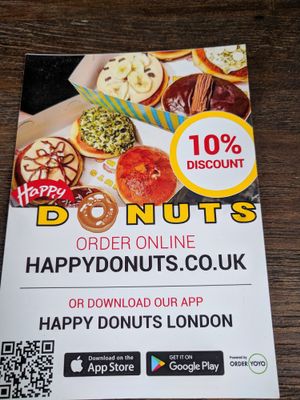 Discount at Happy Donuts in West London