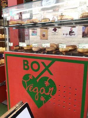 Vegan donuts   at Happy Donuts in West London