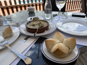 Spinatgratin  at Sierra y Cal in Olvera