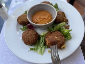 Fallafel  at Sierra y Cal in Olvera
