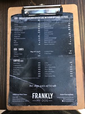 Extras at Frankly My Dog - Food Stall in Hillarys