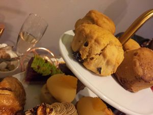Vegan cream tea at La Suite West at Cafe Forty One in West London