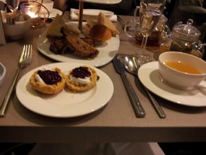 Vegan cream tea at Cafe Forty One in West London