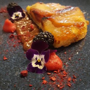 Quince and apple tart at Cafe Forty One in West London