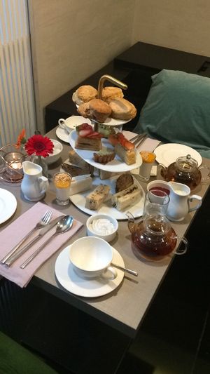 Afternoon tea at Cafe Forty One in West London