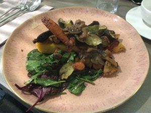 The truffle polenta which lacked truffle at Cafe Forty One in West London