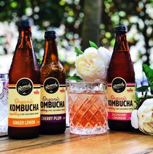 Non-alcoholic Kombucha at Cafe Forty One in West London