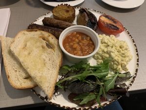 Full English Breakfast at Cafe Forty One in West London
