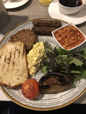 Full English breakfast  at Cafe Forty One in West London