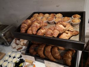 Morning breakfast at Cafe Forty One in West London