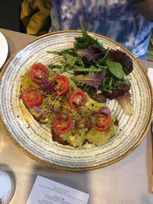 Avocado Toast £9 at Cafe Forty One in West London