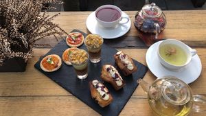 Afternoon Tea at Cafe Forty One in West London