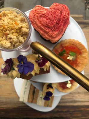 Vegan-tine Afternoon Tea at Cafe Forty One in West London