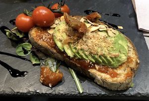 Crushed Avocado Toast at Cafe Forty One in West London