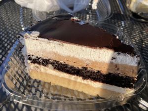 Delicious Chocolate Cake - aptly named!! at TNK Vegan Cafe in Modesto