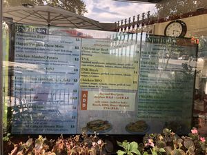 Menu at TNK Vegan Cafe in Modesto