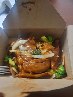 Chicken Mash Bowl 5/5 #Veganuary at TNK Vegan Cafe in Modesto