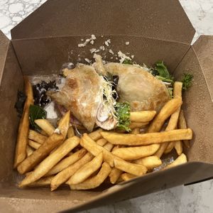 Paratha Roll Chickn  at TNK Vegan Cafe in Modesto