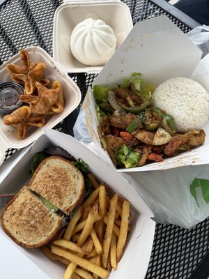   at TNK Vegan Cafe in Modesto