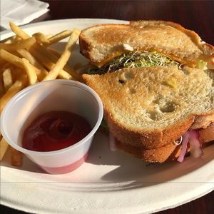 TNK Sandwich at TNK Vegan Cafe in Modesto