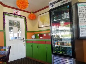 Entrance at TNK Vegan Cafe in Modesto