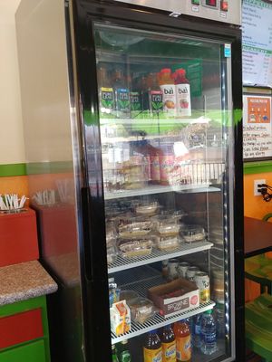 Cold Case at TNK Vegan Cafe in Modesto