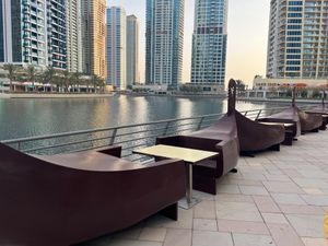 Belonging to the restaurant, but not laid today at Casa da Venice in Dubai