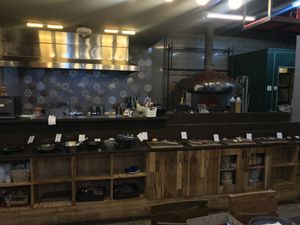 salad bar at Olive Jang Jak in Ulsan