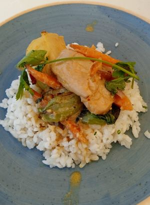 Curry at Takuara in Badalona