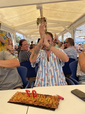Terrace  at Takuara in Badalona
