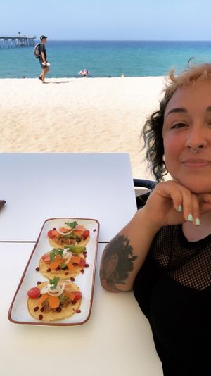 Vegan tacos 💙✨  at Takuara in Badalona