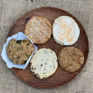 All baked goods are vegan, gluten-free, and allergy-friendly. at Bodhi Tree Juice Co in Grand Haven