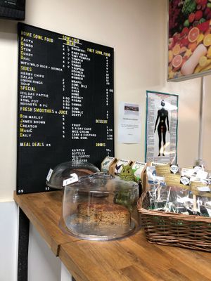 Menu at Sowl Fuud in Gloucester