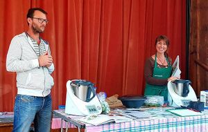 Thermomix demonstration from Michael and Karen. at Holistic Living Group in Lyndhurst