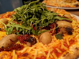 Gemüserausch (Pizza Verdure - vegan option) at Aposto in Bamberg