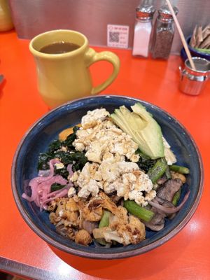 Bowl w Tofu  at Snooze in Westminster